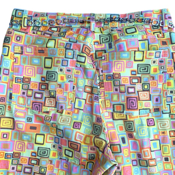 Dolls Kill The Ragged Priest Confusion Chain Pant Size 14 Retro Punk High Waist - Picture 14 of 15